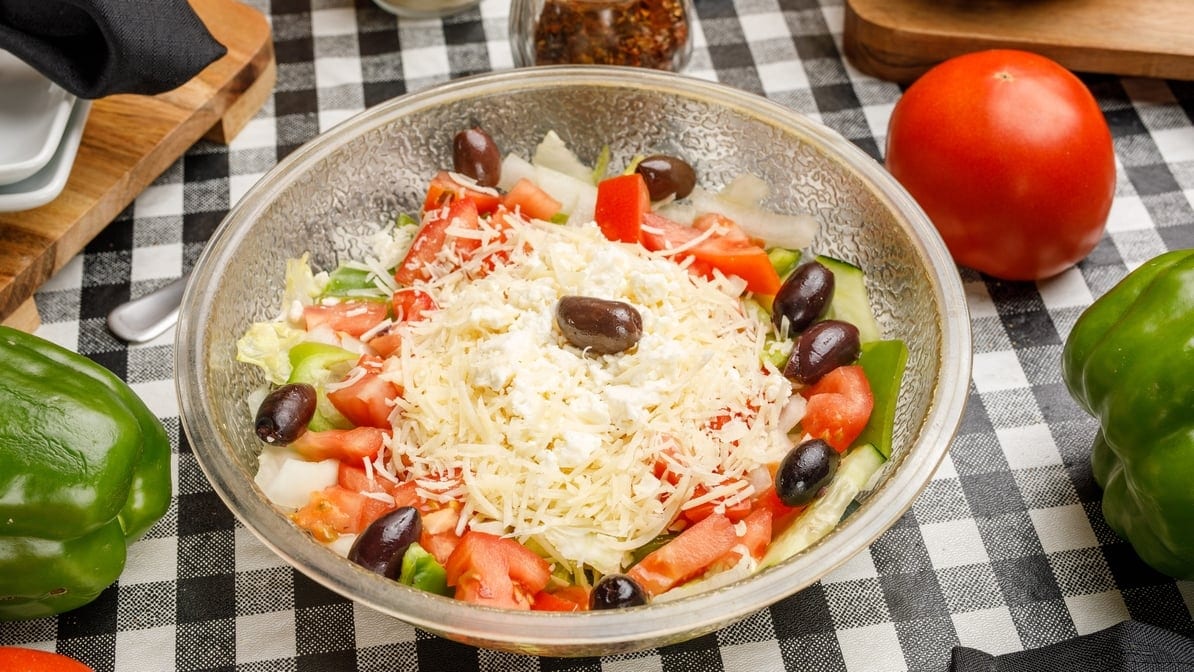 Pete's Greek Salad.