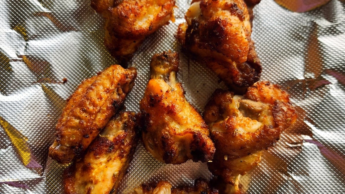 Greek Baked Chicken Wings.