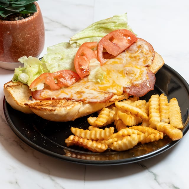 Ham and Cheese Sub Combo.