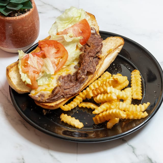 Steak & Cheese Sub Combo.