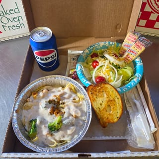 Lunch Dinner Box Chicken Alfrado