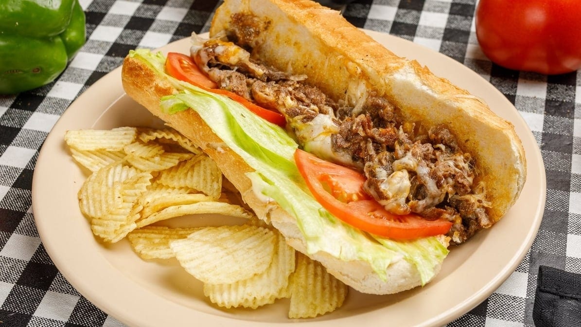 Steak & Cheese Sub.