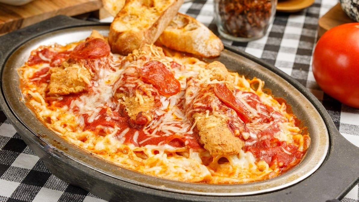 Chicken Parmesan Marsala.