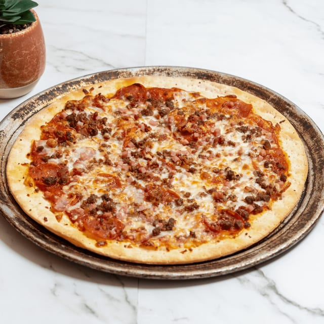 Meat Lovers Pizza.