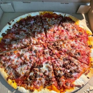 14" Thin Crust Meat Lovers Pizza